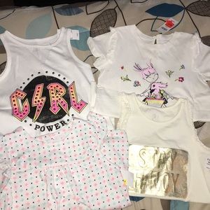 Bundle of shirts. Some new some worn.